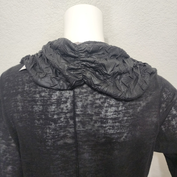 Y&S by Moonlight Black Long Cardigan Size M - Picture 7 of 14